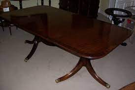 Inlaid mahogany zodiac drum table by jas shoolbred. Dining Table Antique Dining Table Mahogany Ddc Sports