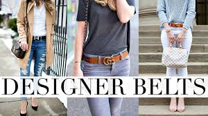 Best Designer Belts Gucci Louis Vuitton Hermes Belt Review Shea Whitney