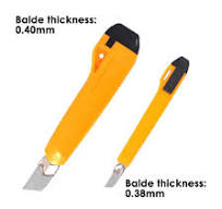 Foska 2 PCS Standard Different Size Cutter Knife for Daily ...