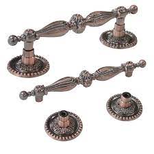 Probrico Vintage Style Cabinet Handles Antique Copper Finish Wardrobe Drawer Dresser Cupboard Door Pulls 90mm Cabinet Handles Antique Cabinets Antique Bronze