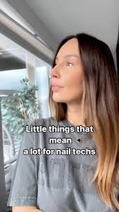 I am sure you love seeing your nail tech so why don’t you:, -mention her