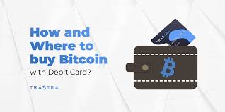Using a credit or debit card to buy bitcoin is a simple, safe and fast method for people that don't have the option of a bank transfer due to local regulations, or, just want to buy bitcoins instantly with a bank card. Trastra Blog How And Where To Buy Bitcoin With Debit Card