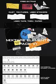 Mixtape Elements Pack V1 Mixtape Mixtape Cover Eye Texture