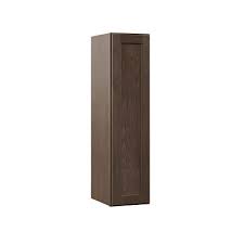 Shelf thickness offers durability and its adjustable shelf design helps you maximize your storage space. Hampton Bay Shaker Assembled 9x36x12 In Wall Kitchen Cabinet In Brindle Yahoo Shopping