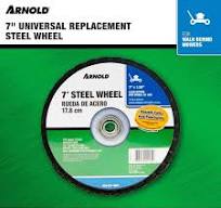 Arnold 7" Universal Replacement Steel Wheel with 55 lb. Load ...