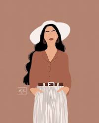 Ugh i love panda express. Brunette Illustration Print Illustration Art Girl Illustration Wall Art Fashion Art Illustration