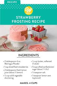 Fresh Strawberry Buttercream Frosting Recipe Recipe Frosting Recipes Frosting Recipes Easy Buttercream Frosting Recipe