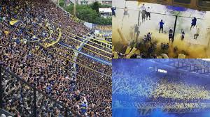 Boca juniors football fans celebrate argentina superleague win. Crazy Boca Fans Boca Juniors Vs River Plate Ultras Way Youtube