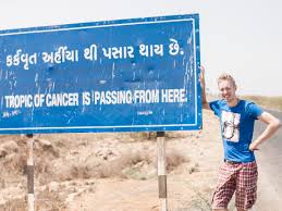 Name the only country through which both the equator and the tropic of capricorn pass. Tropic Of Cancer Overview And Geography