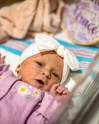 My baby girl💗 Elena Grace Valentin, born April 15, 2025, 6 lbs 9 oz of  sweetness🦋