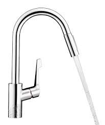 Mitigeur De Cuisine Avec Douchette Chrome Hansgrohe Cento Xl Leroy Merlin