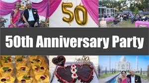 If you're feeling like your anniversary date night ideas are getting stale, we're here with all the romantic inspiration you need to build exciting new memories and celebrate your love. 50th Anniversary Party Celebration Ideas Video Golden Jubilee Bhavna S Kitchen Youtube