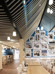Azzurro Restaurant In Zurich By Andrin Schweizer Company Restaurant Design Inspiration Interior Design Companies Best Interior Design