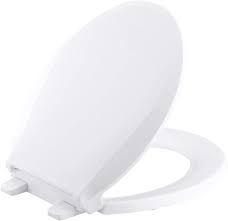 The stonewood™ toilet seat has a versatile style that complements the design lines of many toilets. Kohler K 4639 0 Cachet Round White Toilet Seat With Grip Tight Bumpers Quiet Close Seat Quick Release Hinges Quick Attach Hardware Toilet Seat Kohler Slow Close Amazon Com