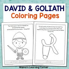 Search through 623,989 free printable colorings at getcolorings. David And Goliath Coloring Pages Mamas Learning Corner