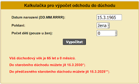Zvýšení důchodu by mělo být až o 600kč. Kalkulacka Duchodu 2021 Kurzy Cz