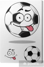 Ladda ned från istock by getty images. Canvastavla Tecknad Fotboll Eller Fotboll Boll Pixers Vi Lever For Forandring