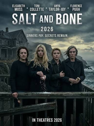 🎬 SALT AND BONE (2026) ⭐ Starring: Elisabeth Moss • Toni Collette • Anya Taylor Joy • Florence Pugh 🎭 Genre: Psychological Thriller • Drama • Mystery In Salt and Bone (2026),
