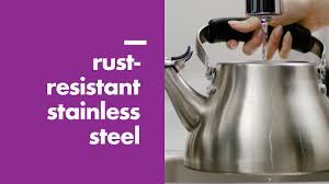 Oxo brew uplift tea kettle, brushed stainless steel. Oxo Brew Classic Tea Kettle Youtube