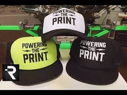 How To Screen Print On Trucker Hats Youtube