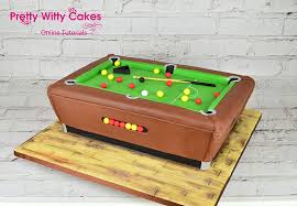 Pool Table Cake Online Cake Decorating Tutorials Pool Table Cake Pool Cake Decorating Tutorial