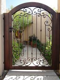 Whether your plans involve a very basic iron design. 7 Young Tips Backyard Fence Inspiration Fence Gate Portal White Wire Fence Fence Painting House Fence Iron Garden Gates Ornamental Iron Gates Iron Gate Design