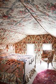 The overhead upper surface of a covered space; 11 Marvelous Tented Rooms How To Install Fabric Ceilings And Walls