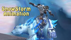 A field guide to mounts in the world of warcraft. Snowstorm Showcase And Animation Blizzard 30th Anniversary Mount And Pet World Of Warcraft Youtube