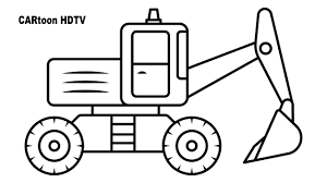 Print free of charge choose colors and off you go. Satisfying Art Construction Truck Coloring Book Big Excavator Coloring Video Youtube
