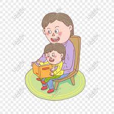 Kalo ada mohon di kirim ke email. Kartun Ayah Dan Anak Yang Digambar Tangan Membaca Buku Bersama Png Grafik Gambar Unduh Gratis Lovepik