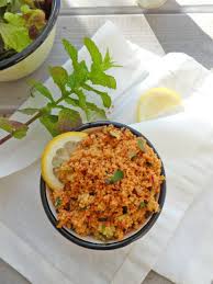 Taboule Turc A La Semoule De Riz Et De Mais Sans Gluten Vegan Semoule De Riz Taboule Recettes De Cuisine