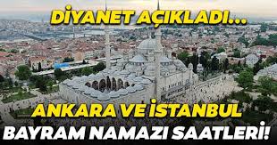 Jul 01, 2021 · cuma namazı saat kaçta kılınacak? Bayram Namazi Saatleri Diyanet Yayinladi 2020 Istanbul Ankara Izmir Bayram Namazi Saat Kacta Il Il Bayram Namazi Saati Galeri Yasam