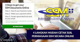 Kalau da expired lebih dari setahun, macam mana nak renew ye. Sijil Ssm Hilang Ini 4 Langkah Mudah Cetak Sijil Perniagaan Ssm Secara Online Edu Bestari