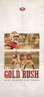 San Francisco 49ers The Gold Rush Gold Rush Wallpaper San Francisco Forty Niners Gold Rush