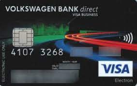 Participates in the deposit guarantee scheme of poland. Bank Card Volkswagen Bank Direct Volkswagen Bank Polska S A Poland Col Pl Ve 0196