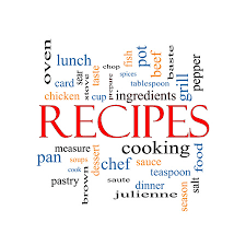 Every craft has its own language, and that includes cooking. Recipes Word Cloud Concept In Black And White With Great Terms Such As Cooking Measure Chop Grill And More Stock Photo Picture And Royalty Free Image Image 25199511