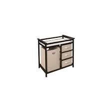 Badger Basket Modern Changing Table With Hamper Espresso Brown Products Baby Changing Tables Nursery Furniture Modern Changing Tables