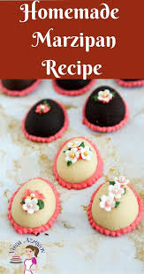 Marzipan Or Almond Paste Is An Absolute Treat This Simple Easy And Effortless Recipe For Homema Homemade Marzipan Recipe Marzipan Recipe Best Marzipan Recipe