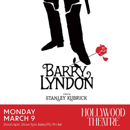 BARRY LYNDON at Hollywood Theatre