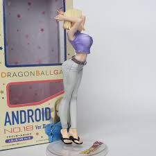 Android 18 Grown Up Dragon Ball Action Figure Figuras De Anime Trajes De Personajes Personajes De Dragon Ball