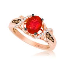 3.24 carat opal diamond 18 karat rose gold ring. Fire Opals Natural Rose Gold Fine Gemstone Rings For Sale Ebay