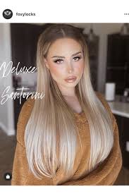 Quality blonde human hair extensions with free worldwide shipping on aliexpress. Santorini Blonde Deluxe 20 Silk Seamless Clip In Human Hair Extensions 200g Rooted Foxy Locks