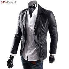 Beli aneka merk jaket pria terbaru original & harga grosir. 2020 Pria Jaket Kulit Kualitas Tinggi Klasik Motor Sepeda Koboi Jaket Fashion Pria Slim Fit Mantel Plus Ukuran S 7xl Faux Kulit Coats Aliexpress