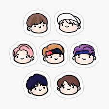 Bts army @bts_twt welcome to my bts fanart account ^^ you can repost my artwork w/ credit ;) ต giving flowers birth flowers cute bear drawings bts drawings taehyung fanart bts taehyung. Bts Fanart Stickers Redbubble
