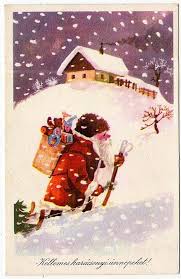 Buon Natale Viaggiata All 039 Estero Nel 1964 Biglietti Di Natale Vintage Buon Natale Immagini Di Natale