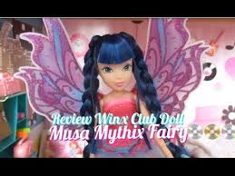 Stella with great glitter dress, moving wings, arm, leg and knee, extra long hair and her mythix scepter. Musa Mythix Winx Club Doll Review Fr Youtube
