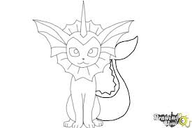 How To Draw Vaporeon From Pokemon Drawingnow Step by step drawing tutorial on how to draw vaporeon from pokemon. how to draw vaporeon from pokemon