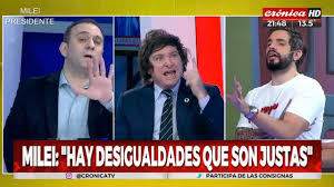 Javier gerardo milei (buenos aires, argentina; Javier Milei Desburra Al Zurderio De Kronica Tv 16 05 21 Youtube