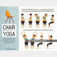 Chair Yoga In 2020 Chair Yoga Chair Pose Yoga Chair Yoga Sequence