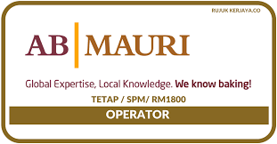 Home malaysia manufacturing ab mauri malaysia sdn bhd. Jawatan Kosong Terkini Ab Mauri Malaysia Operator Kerja Kosong Kerajaan Swasta
